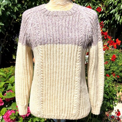 Fisherman's Rib Raglan Sweater