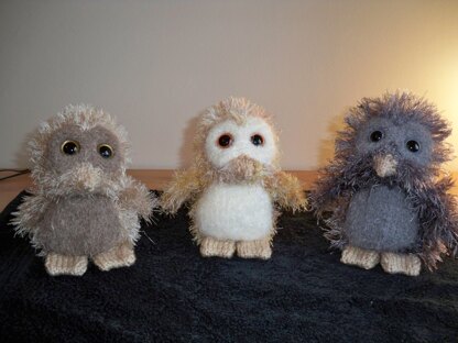 Owl Babies :  Teasel, Hazel and Storm