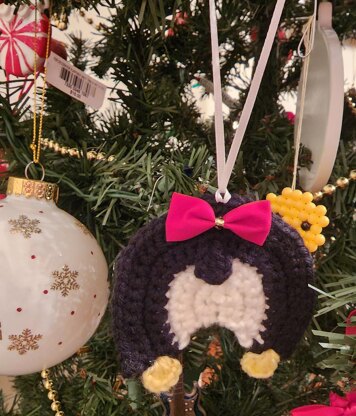 Penguin Butt Ornament