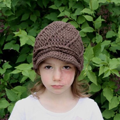 Swirly Newsboy Hat Pattern