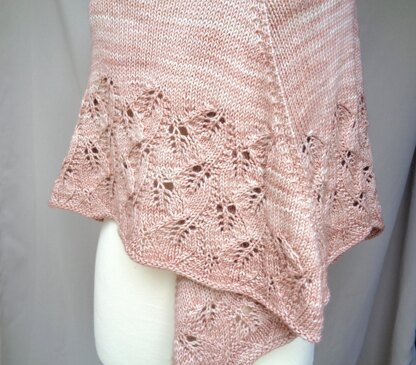 Dusty Rose Shawl