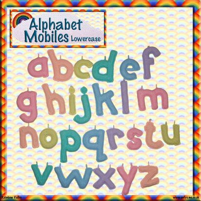 Alphabet Mobiles - Lowercase