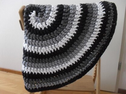 Round Spiral Rug