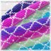 Mosaic Mermaid Scale Blanket