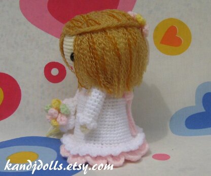 Jazzy the Bride - Amigurumi - PDF Crochet Pattern