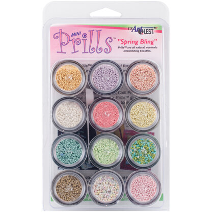 US Artquest Mini Prills 3g 12/Pkg - Spring Bling