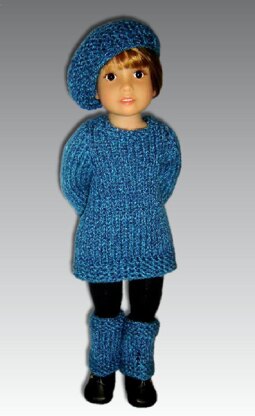 Pattern fits Kidz n Cats Dolls. (Knit) Sweater, Hat, and Leggings, PDF, 451