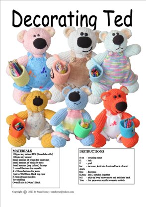 Decorating Teds
