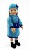 Coat and hat set for 18 inch dolls - 19115