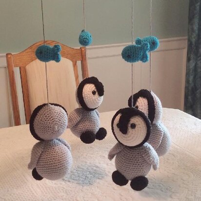 Baby Penguins Mobile