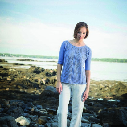 Marbore Sweater in Berroco Cosma - PDFNG16-5