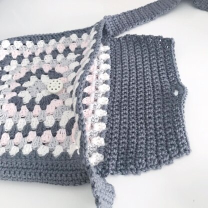 Granny Square Shoulder Bag