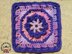 Octagon Garden Afghan Square