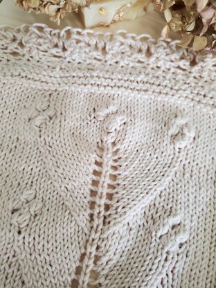 Yarrow Cotton Lace Face Cloth