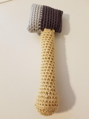 Lumberjack Axe Baby Rattle