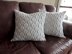 Raised Diamonds Cushion Cover