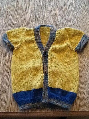 Khel (Baby) Contiguous Cardigan