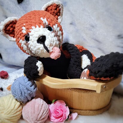 Red Panda Plush Lovey