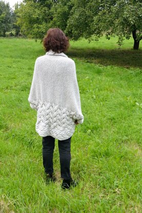 Set of 3 Knitting Patterns, Poncho and 2 Cardigans