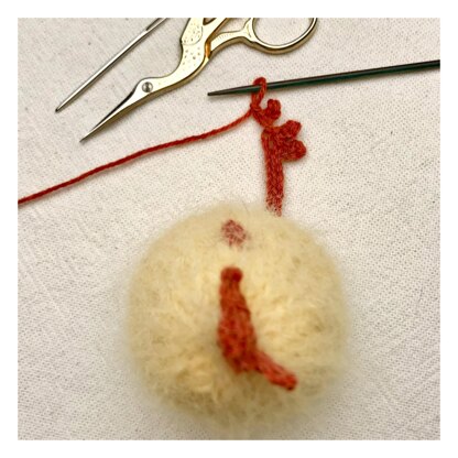 Easter chick and a Small festive garland