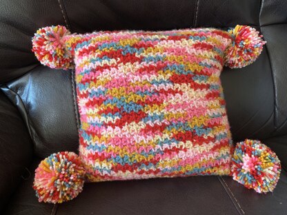 Amateur Argyle Cushion in Paintbox Yarns Chunky Pots - Downloadable PDF