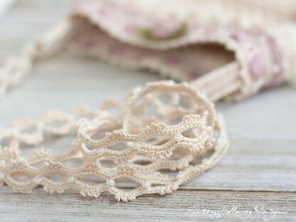 Antique Lace Wedding Bag