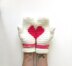 Secret Loveheart Mittens