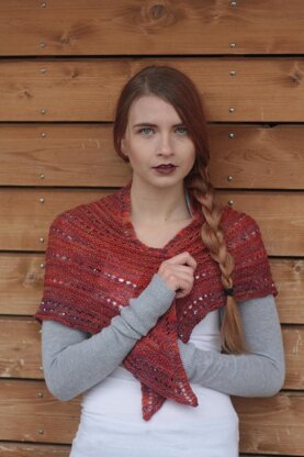 Canyon Trail Shawl