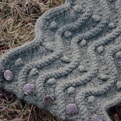 Bob & Wave Cowl - knitting pattern