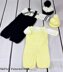 Baby Dungaree Outfit Knitting Pattern #91