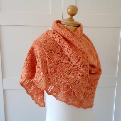Madam Butterfly Shawl - knitting pattern