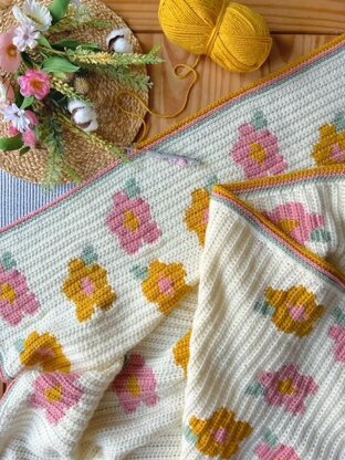 Ditsy Florals Blanket