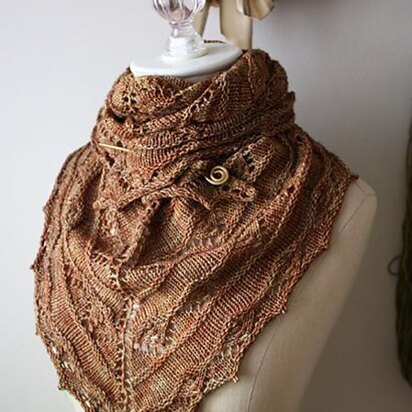 Joyeux Shawlette - knitting pattern