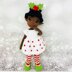 Christmas elf, crochet doll, amigurumi doll, Ella