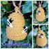 Beehive Pincushion and Keychain