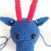 Denzel the Dragon - US Terminology - Amigurumi