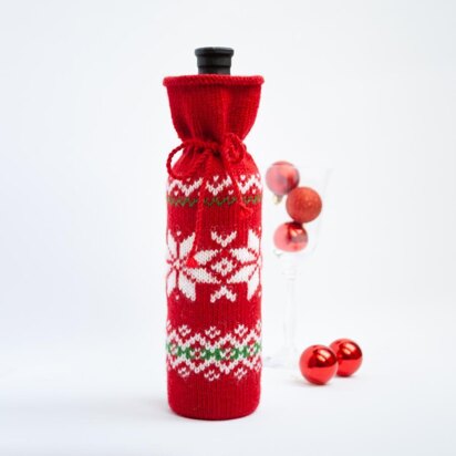 Christmas Wine Bottle Cozy