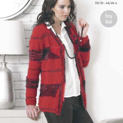 Edge To Edge Jackets in King Cole Urban - 4327 - Downloadable PDF