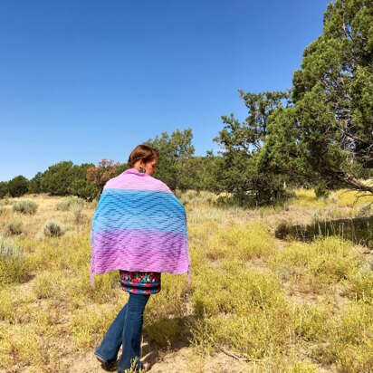 Cactus Garden Baby Blanket