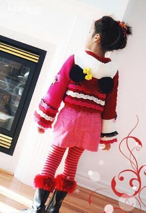 Valentine Crocheted Jacket