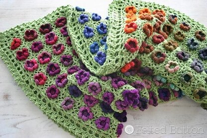 Monet's Garden Throw