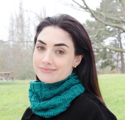 Autumn Fog Cowl in Cascade Yarns Cherub Aran - A310 - Downloadable PDF