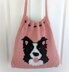 Border Collie Dog Bag