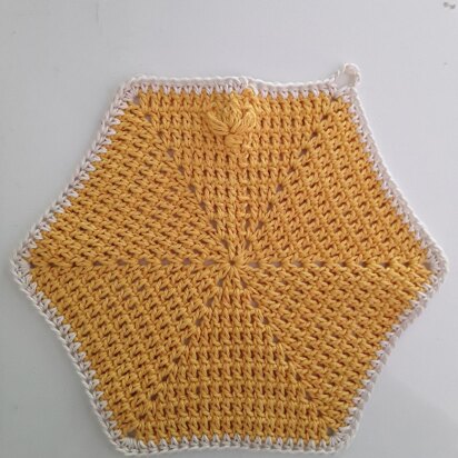 Honeycomb With Bee