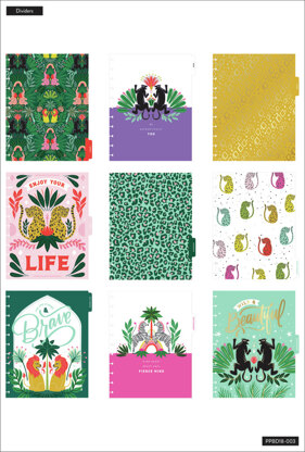 The Happy Planner Jungle Vibes Big 18 Month Planner