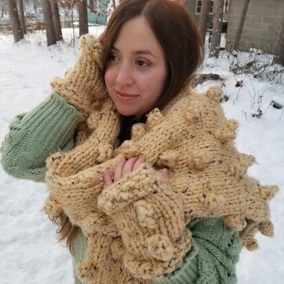 Whimsical Bobble Scarf