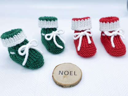 Noel Baby Booties