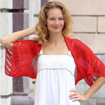 Geometric Crop Cradigan