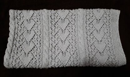 Heirloom Hearts Baby Blanket