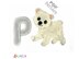 Crochet Animal Alphabet  P Polar Bear pattern